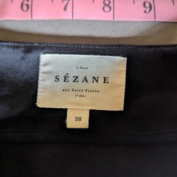 Sézane Sandy Skirt |  Black - Picture 6 of 16